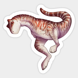 Cozy Carnotaurus Sticker